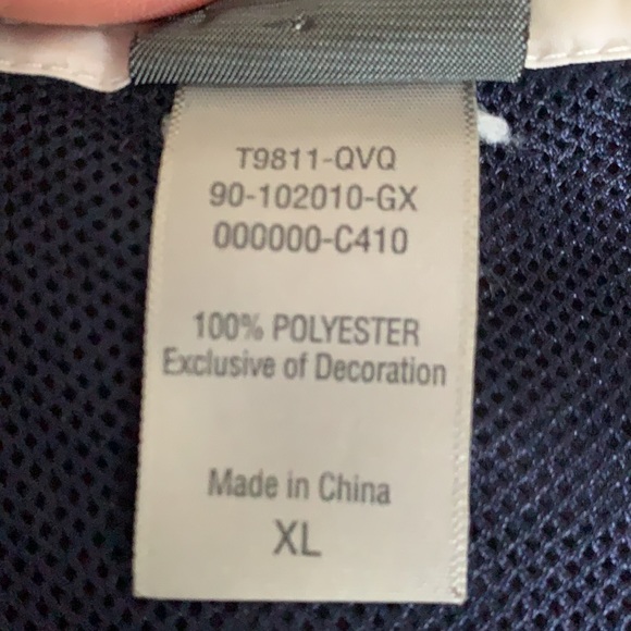 Champion navy/white jacket size XL - Picture 8 of 10